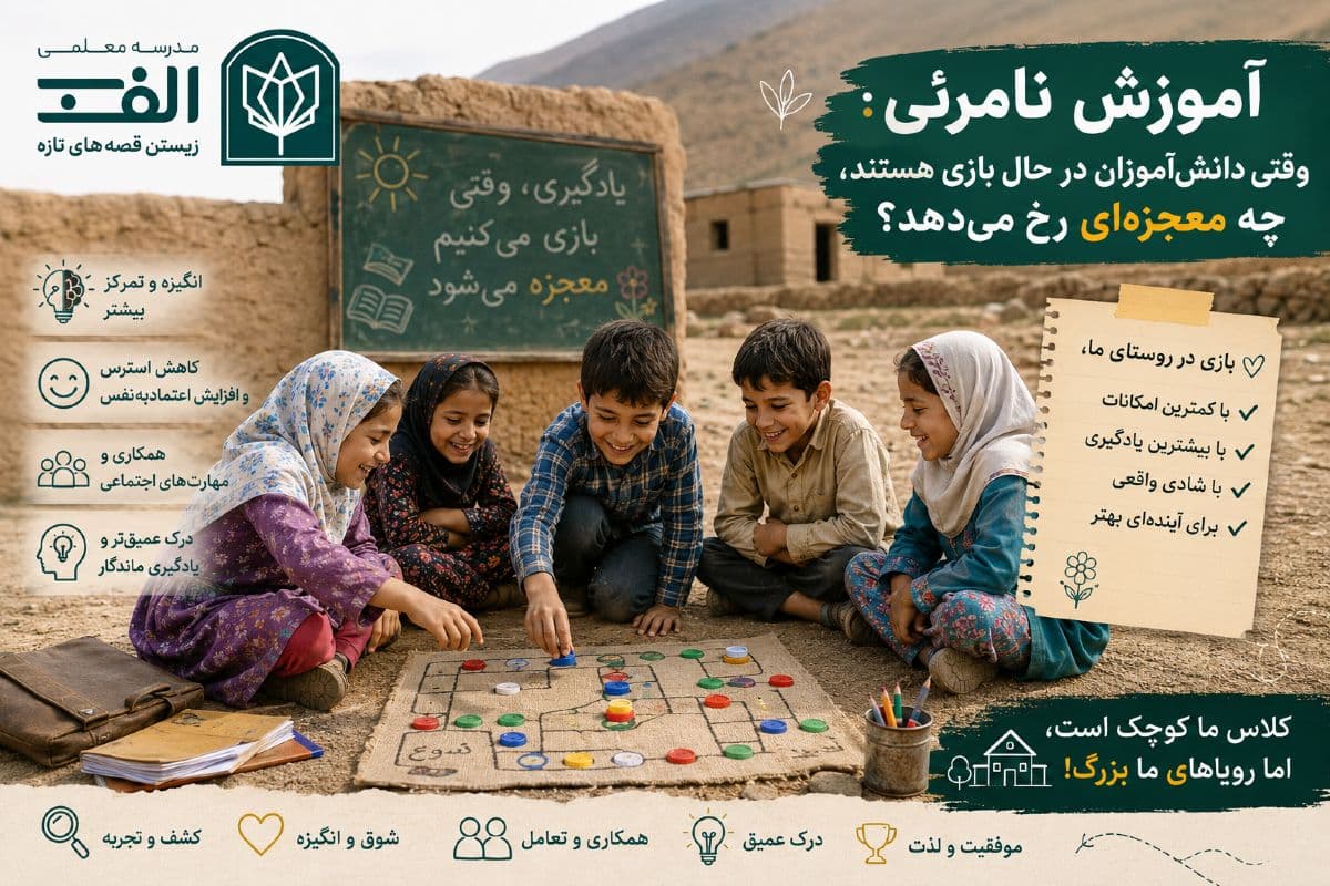 آموزش نامرئی: وقتی دانش‌آموزان در حال بازی هستند، چه معجزه‌ای رخ می‌دهد؟ - تصویر 1