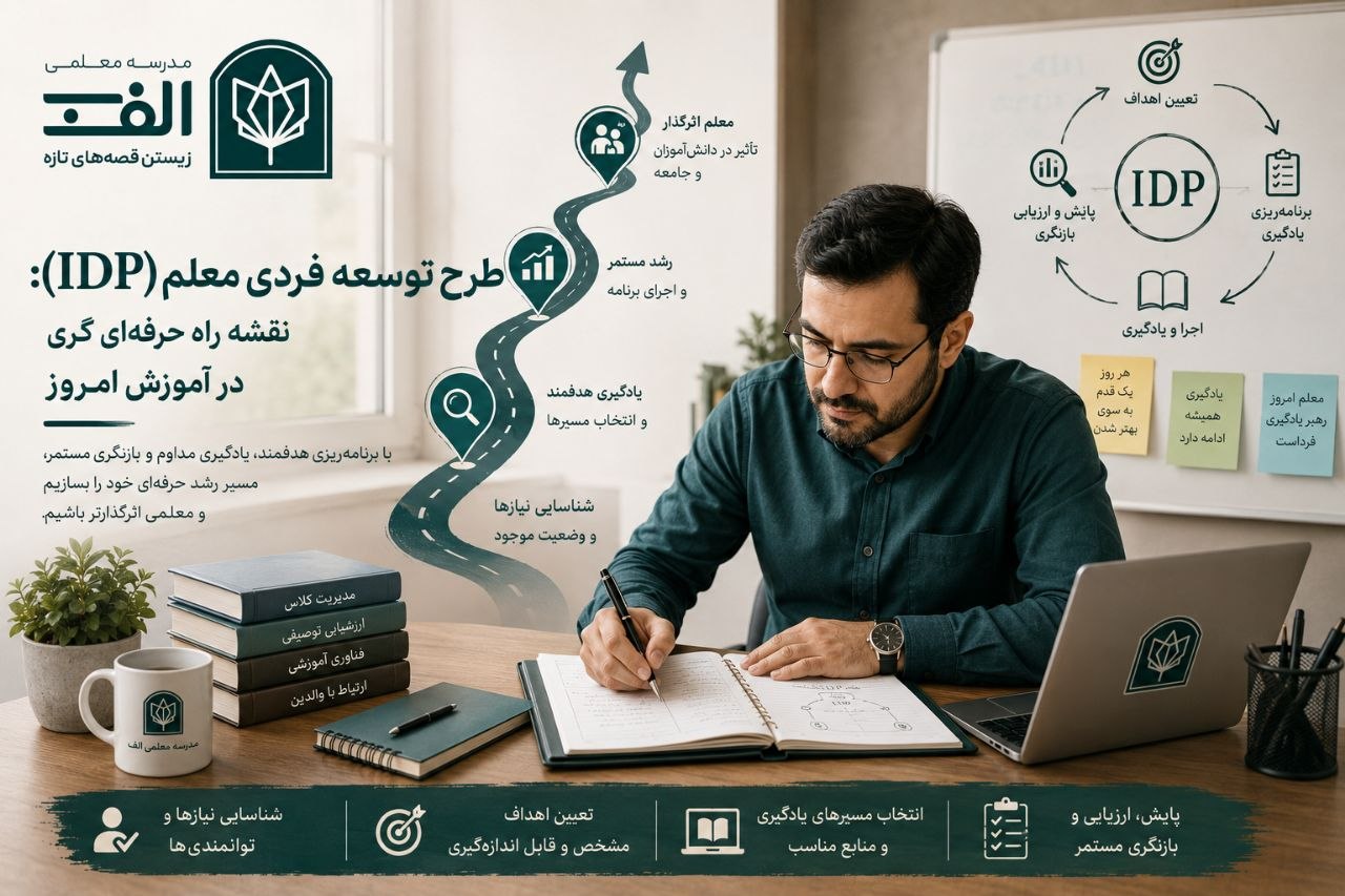طرح توسعه فردی معلم (IDP): نقشه راه حرفه‌ای‌گری در آموزش امروز - تصویر 2