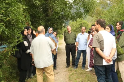 بازدید تسهیلگران مدرسه معلمی الف‌ب از مکتب‌خانه مصاحب در عباس آباد مازندران